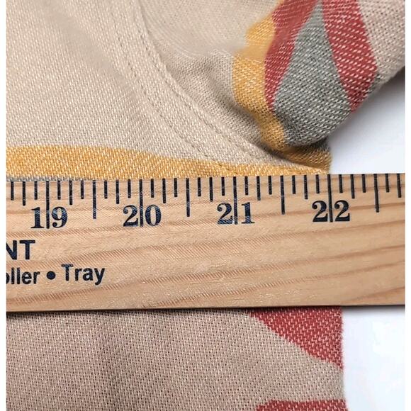Junk Food Revolve Flannel Shirt Women M Multi Southwestern Aztec Print Cotton - Picture 12 of 16